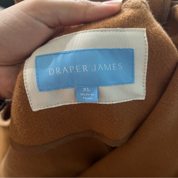 Draper James Blanket Stitch Jacket Brown - Picture 10 of 12